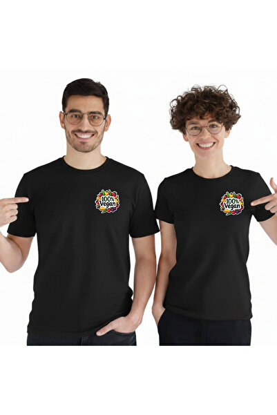 Etoile Studio تي شيرت بتصميم نباتي للجنسين 100% قطن قطعة بتصميم جرافيك كبير ا...