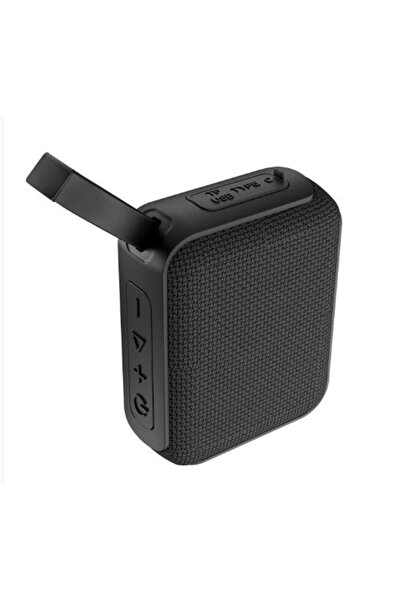 Asonic AS-03 Siyah USB-TF-TWS-Bluetooth Destekli 5W 1200mAh Type-C Speaker