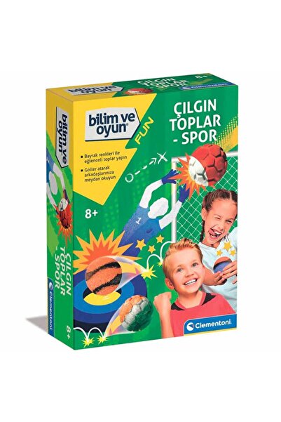 CLEMENTONI Çılgın Toplar Spor Bilim ve Oyun 64323