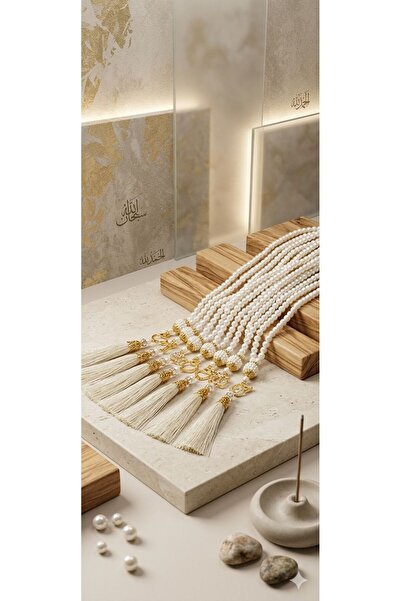 GIFT Pearl prayer beads set with a modern design, suitable for all occasions ...