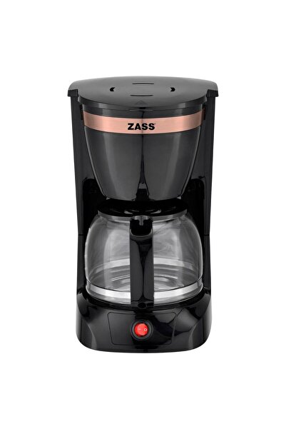 Zass Coffee Maker ZCM 20, 800W, 10 Cup Capacity, Anti-Drip, Black/Gold