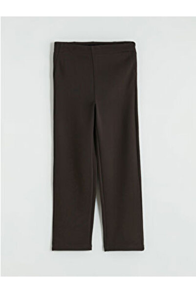 LC Waikiki M1 Season Brown Slim Fit Women's Trousers