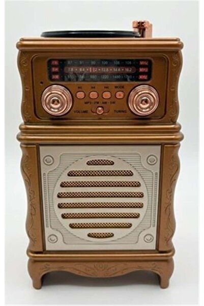 ELBA Everton Rt-381 Bluetooth Fm-Usb-Tf-Aux Şarjlı Nostaljik Radyo