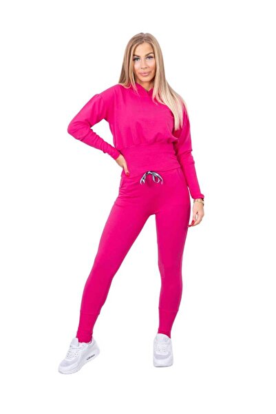 Kesi Set cu manșete largi fuchsia