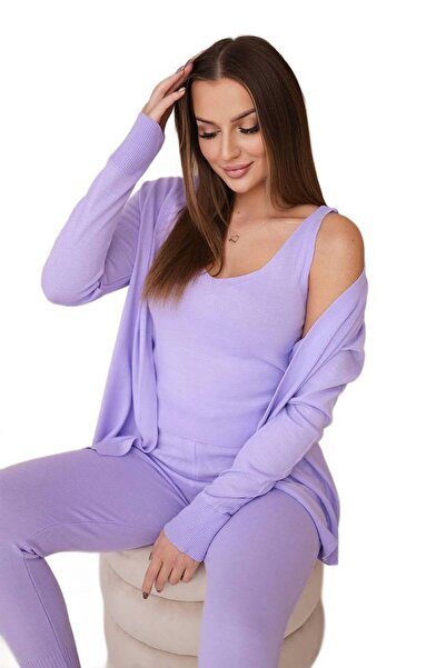 Kesi Set de 3 pulovere mov