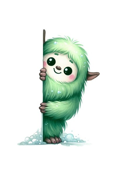 OEM Сладък декоративен стикер за чудовище