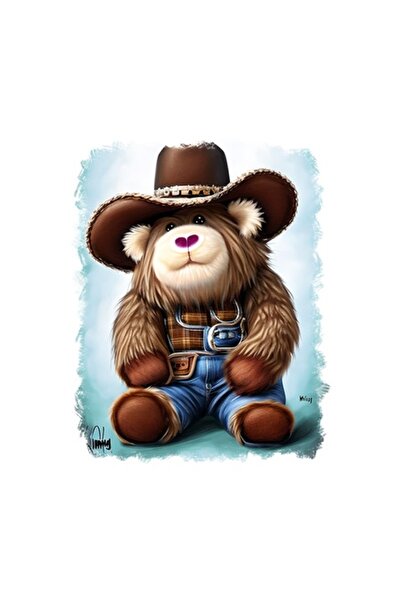 OEM Διακοσμητικό αυτοκόλλητο Cowboy Cow