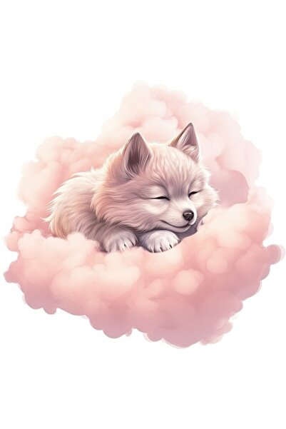 OEM Decorative Sticker, Dog, Pink
