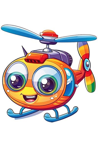 OEM Autocolant decorativ, elicopter, 61 cm