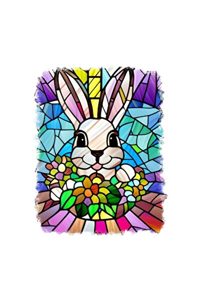 OEM Autocolant decorativ, Iepure, Multicolor, 70 cm