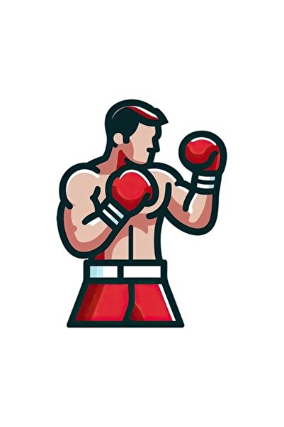 OEM Autocolant decorativ, Pugilist, multicolor