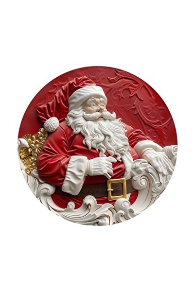 OEM Autocolant decorativ, Crăciun, Moș Crăciun, Roșu