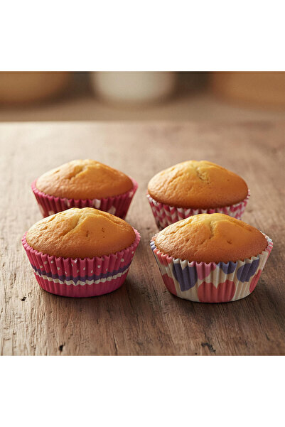 FAMİLY Σετ hârtie pentru brioșe - inimă - 100 buc / pachet