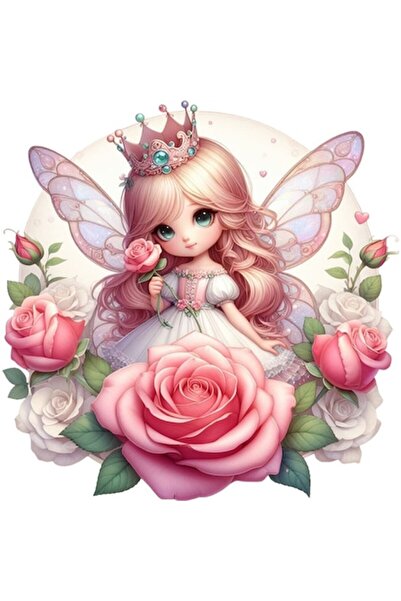 OEM Autocolant decorativ, Zână, Roz