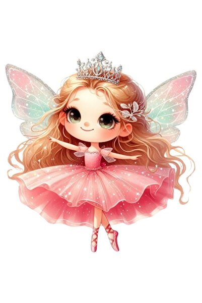 OEM Autocolant decorativ, Zână, Roz