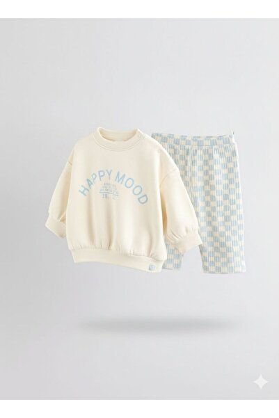Next Baby Cotton Pcs Printed Long Sleeve Top and Bottom Set