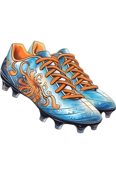 OEM Διακοσμητικό αυτοκόλλητο, Adidas Football Spikes, Μπλε