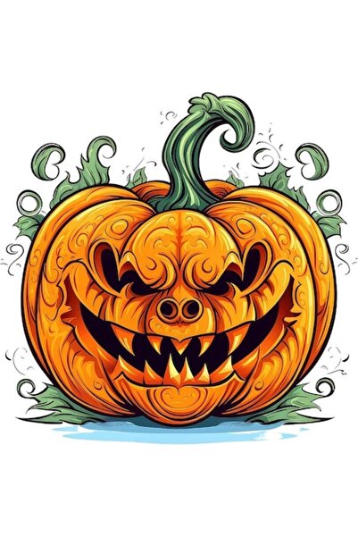 OEM Autocolant auto cu dovleac de Halloween