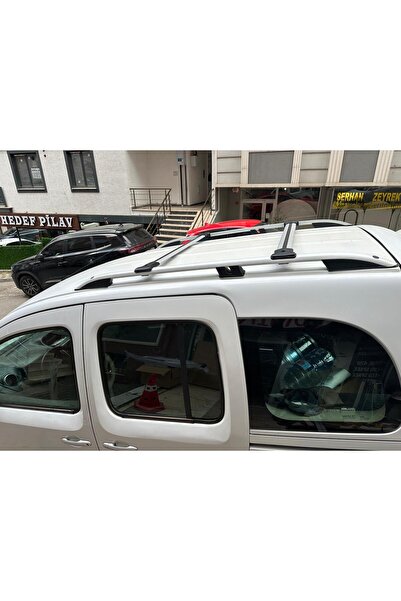 CHROMELINE Renault Kangoo Ara Atkı port bagaj Tavan Barı 2009 - 2024 Aleminyu...