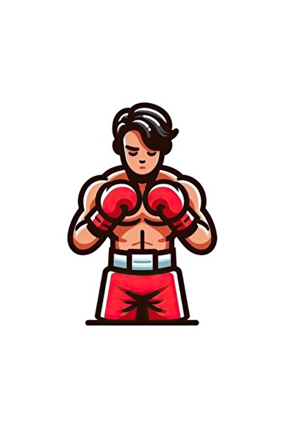 OEM Autocolant decorativ, Pugilist, multicolor