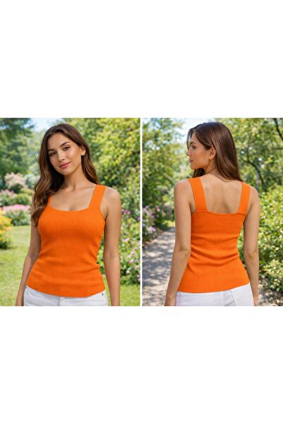 DağdevirenTekstil Thick Strap Blouse