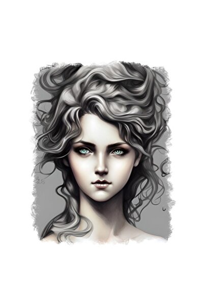 OEM Princess Decorative Sticker, Gray, 70 cm