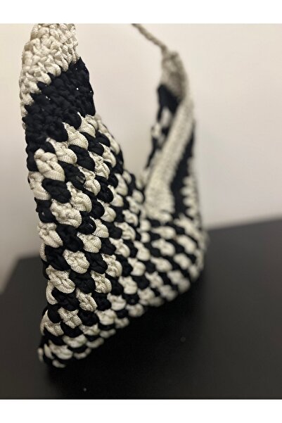 silver zenn طقم حياكة يدوي للنساء حقيبة