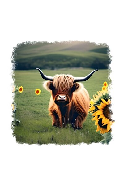 OEM Διακοσμητικό αυτοκόλλητο, Bison, Καφέ, 55 εκ.