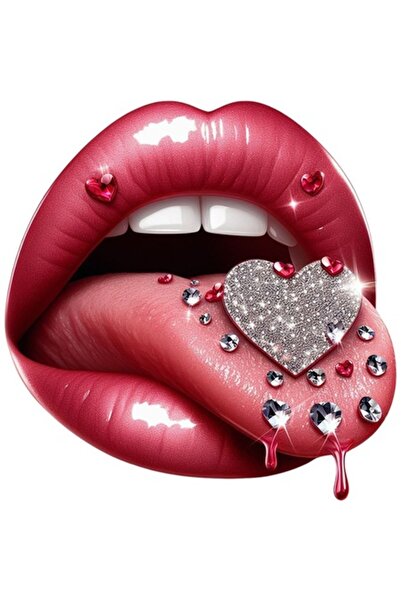 OEM Autocolant decorativ, buze, roz