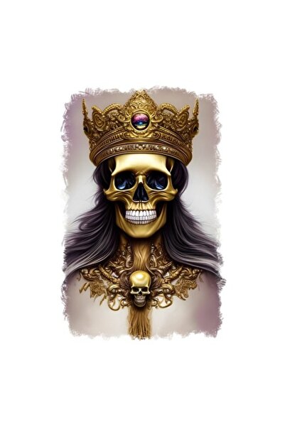 OEM Autocolant decorativ, schelete, auriu, 85 cm