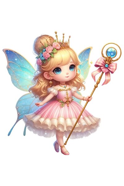 OEM Autocolant decorativ, Zână, Roz