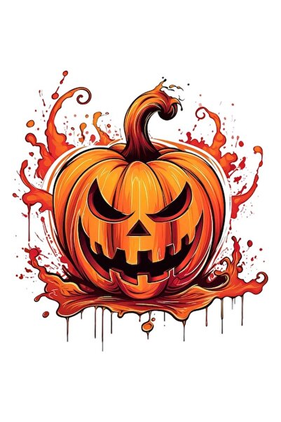 OEM Autocolant auto cu dovleac de Halloween