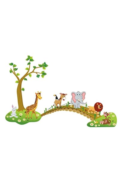 Einhell Autocolante decorative, model animal, 90cm x 60cm, multicolore