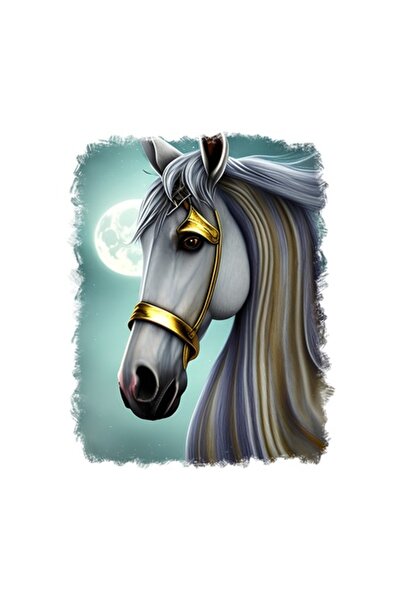 OEM Autocolant decorativ, Cal, Albastru, 70 cm