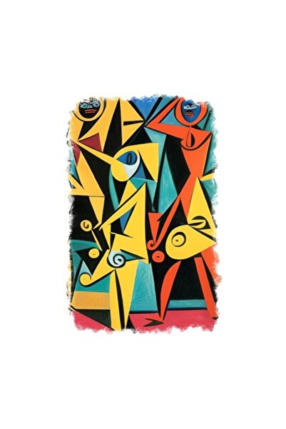 OEM Διακοσμητικό αυτοκόλλητο, αφηρημένο, πολύχρωμο, 85 εκ.