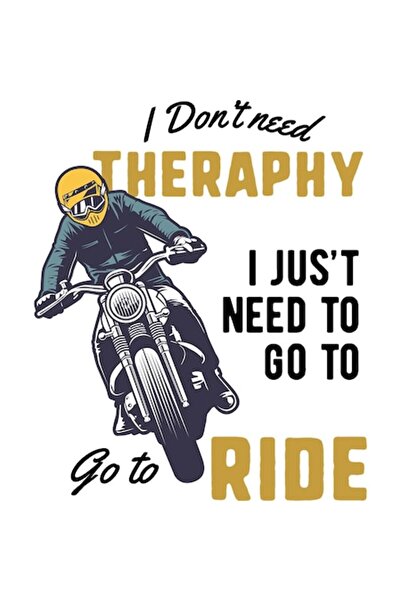 OEM Decorative Sticker, Motorcycle with Quote