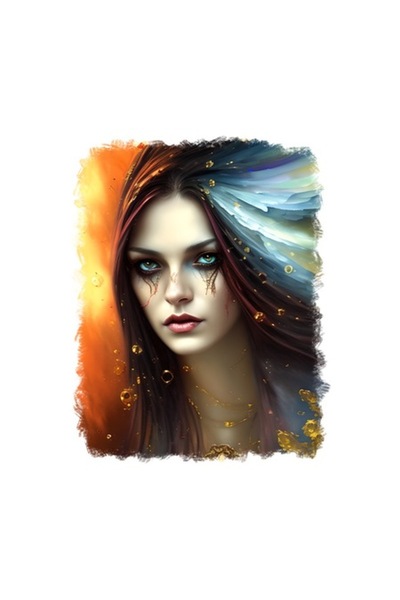 OEM Autocolant decorativ, Zână, Multicolor, 70 cm