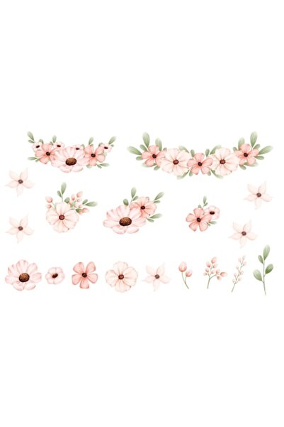 OEM Autocolant decorativ, Flori