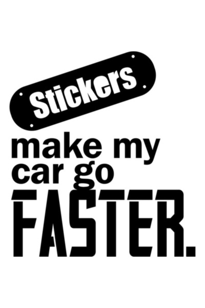 OEM Autocolant auto, text, 27 cm