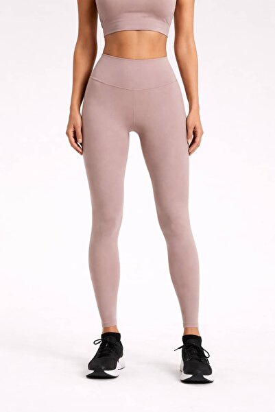 bb butik basic بنطلون ضيق عالي الخصر يبرز انحناءات الجسم R8017