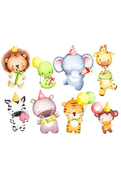 OEM Διακοσμητικό αυτοκόλλητο, Ζώα, Πάρτι