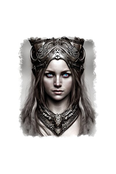 OEM Autocolant decorativ, Războinic, Gri, 70 cm