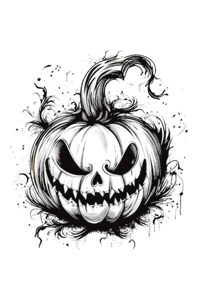 OEM Autocolant auto cu dovleac de Halloween