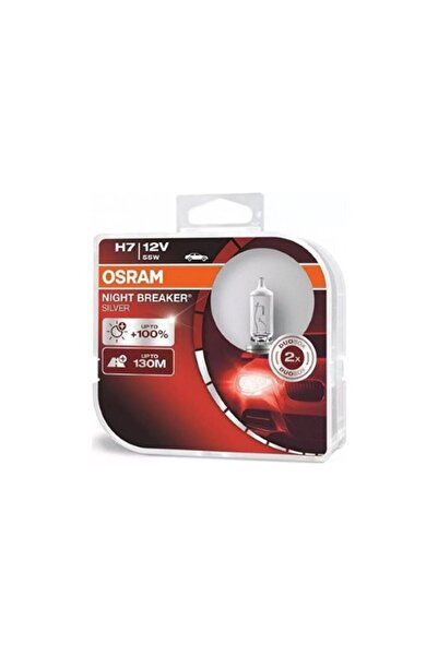 Osram Set de două becuri auto cu halogen Night Breaker Silver +100% H7 55W 12...