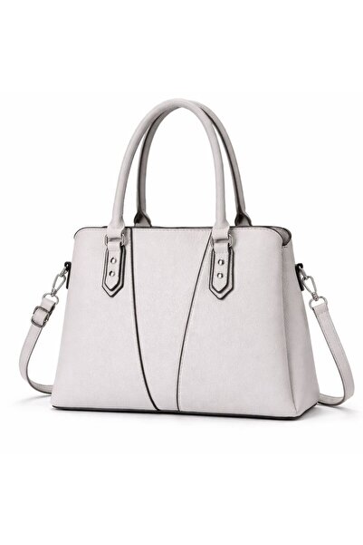 Gold Vitray artificial Leather shoulder and handbag bag