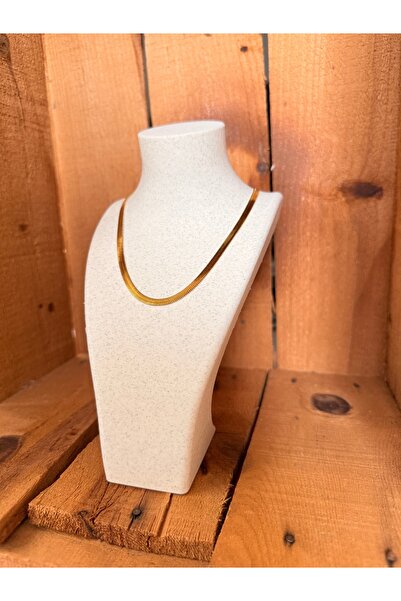 Chamelon Studio Marble Patterned Plastic Necklace Stand with Stylish Design -...