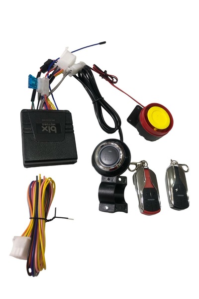 Bix MOTORSİKLET ALARM STAR STOPLU ÇİFT KUMANDALI A KALİTE