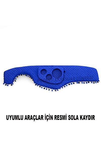 pozantiaksesuardunyasi حامل تلفزيون طويل أمامي من توربيدو باللون الأزرق - متو...