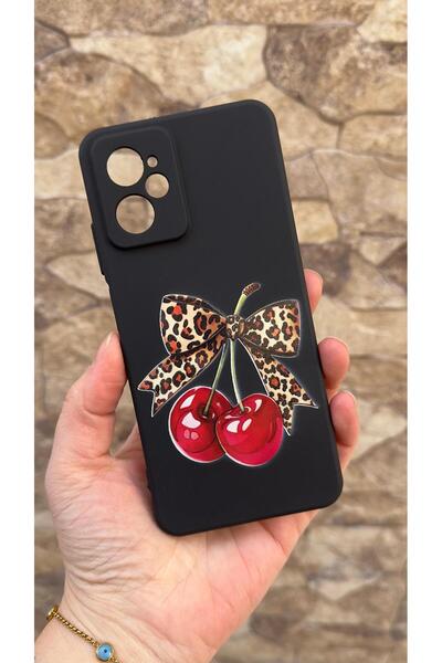 Vip Case Casper Via X30 Compatible Cherry Bow Leopard Printed Pack Silicone S...