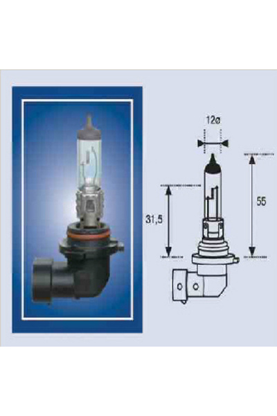 MAGNETI MARELLI Bec far auto cu halogen HB4 55W 12V